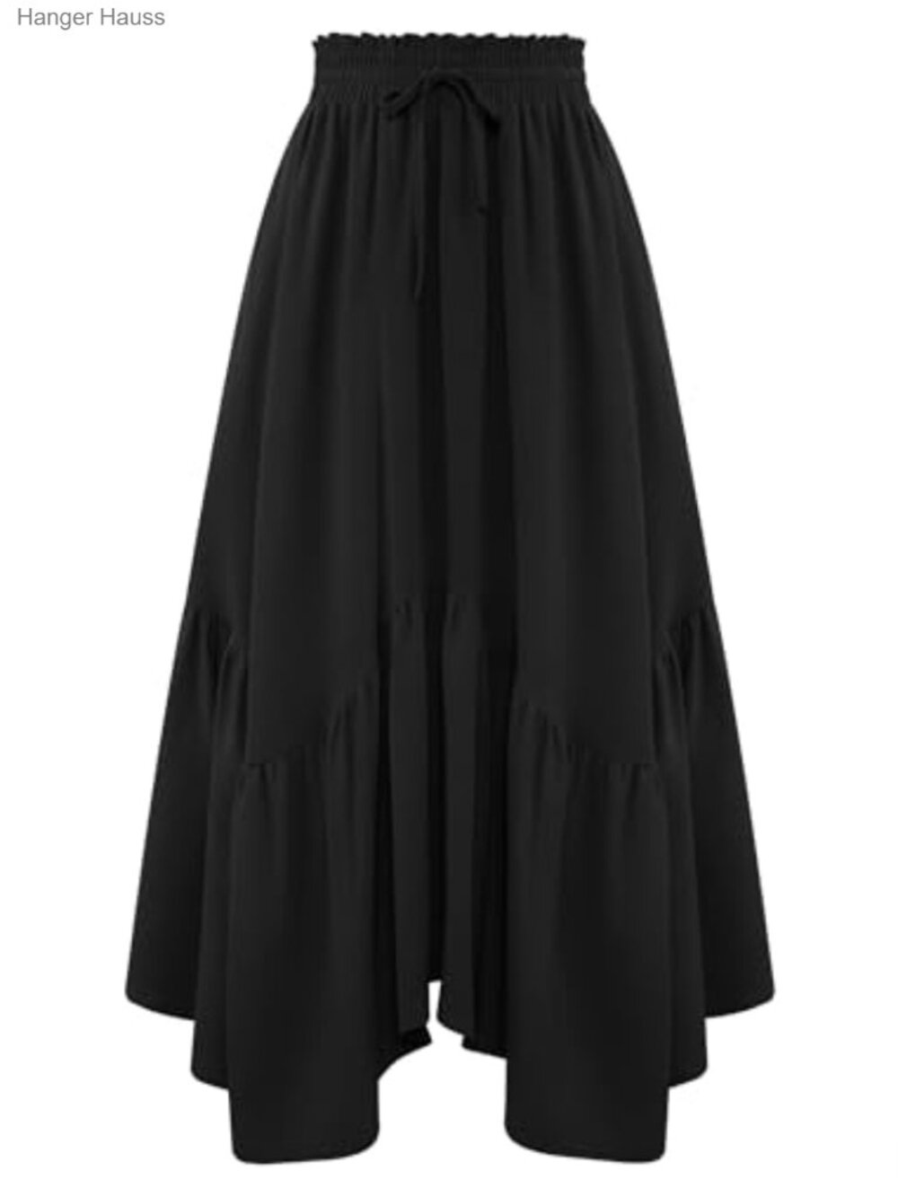 Arolina Women's High Waist Maxi Skirt A-Line Flowy with Pockets